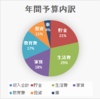 2021年の予測所得と支出