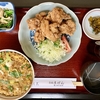 東京 新橋 鳥割烹「末げん」 かま定食＋から揚げ単品