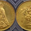 イギリス1887年ヴィクトリア5ポンド金貨PCGS MS64