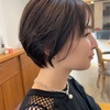 ショートのメンテナンスカット【サイドバング】でシルエットに変化を
