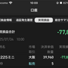 【速報】本日の実績：▲77,884円