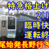 特急信州への格上げで211系臨時快速運行終了へ！実質値上げおはライ？高尾始発長野行きも消滅 