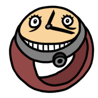 おしゃれな腕時計のかわいいイラスト