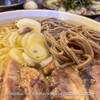 【グルメ・ つけ蕎麦 山形肉そば 蕎麦令和 東仙台店】山形肉そばと、鶏中華のあい盛りが美味しい。仙台市 東仙台駅から951m 2回目