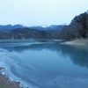 松原湖、ほぼ結氷