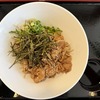 そば処 弥七＠福山市「肉そば」