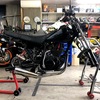 TW200 (タイヤ交換)