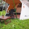 雨のキャンプもなかなかイイもんでした。。2023/6/10