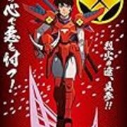 サムライトルーパーブロマイド変身前5人セット