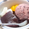 学祭を楽しんだ一日。暑さしのぎのあんみつとひとり夜ごはんのお蕎麦。