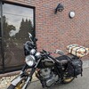 SR400: STREET BIKER'Sのサイドバッグが良い感じ