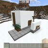 雪の豆腐建築をオシャレにする方法【マイクラ】