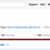 RubyCocoaプロジェクトをgithubに移行