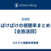 ばけばけの視聴率まとめ【全放送回】