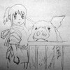 らくがき描いてみた　千と千尋