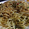 焼きそばパスタペペロンチーノ激ウマでした！
