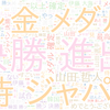 　Twitterキーワード[#侍ジャパン]　08/04_23:00から60分のつぶやき雲