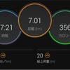 夕方🌇ラン7km🏃