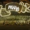 ２０１５年プラハ旧市街広場クリスマスマーケット朝６時