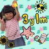 3歳1ヶ月(生後1126日&567日。)