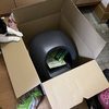 白黒🐼猫ちゃん。デオトイレ🚽チャレンジ成功🎉