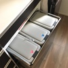 【食器棚の選び方】キッチンに置くゴミ箱の置き場を確保する。
