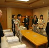 菊章スカウトの市長表敬訪問