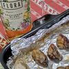冷凍牡蠣のグリル焼きとチリのソーヴィニヨン・ブラン