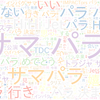 　Twitterキーワード[サマパラ]　05/30_18:06から60分のつぶやき雲