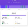 スマートバンドMi Smart Band 5　の睡眠モニター　74夜目　より。 