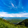 夏の弥彦山