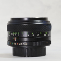 あこがれのツァイスレンズ。Carl Zeiss Jena MC Pancolar electric 1.8