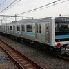 209系訓練車、長野へ。