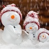 雪と肩もみとヘッドスパ。