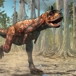 カルノタウルス：白亜紀の角竜が放つ迅猛な狩りの響き