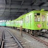 琴平線運転見合わせの中　瓦町駅近くでは