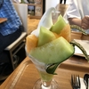 メロンパフェ／バラカフェ
