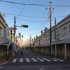 新座散策（２）：西武中央商店会，しずかな夕刻。