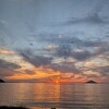 6/5の夕日と