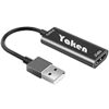 Yaken HDMI キャプチャーボード ゲームキャプチャー ビデオキャプチャー USB3.0 フルHD1080P 電源不要 hdmi video capture ゲーム実況生配信、ライブ会議、ライブビデオ配信、画面共有、録画に適用 キャプチャーカード switch、Xbox One、OBS Studio対応