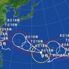 台風×３