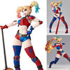 【バットマン】リボルテック『ハーレイ・クイン 新カラー版』アメイジング・ヤマグチ 可動フィギュア【海洋堂】より2020年12月発売予定♪