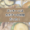 「今日のご飯はナス尽くし」と思ってたけど…ズッキーニはカボチャの仲間だった！