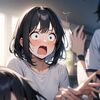 surprised (驚き) by Animagine XL 3.1