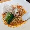 汁なし担々麺を食べに、「寿限無」に行ってみた。ゴマと山椒の香りが良い。（中央区日本橋堀留町）