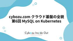 【連載】cybozu.com クラウド基盤の全貌 第6回 MySQL on Kubernetes