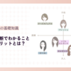 顔タイプ診断でわかること【顔タイプ診断の具体的なメリット】