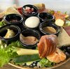 トルコ式朝食　見晴らしのいいレストランで