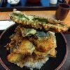 【飯事風聞書】鎌倉 秋本の鎌倉野菜天丼セット