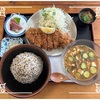 🚩外食日記(1636)    宮崎ランチ   「かつれつ軒」★48より、【冷汁・ロースかつセット(夏期限定)🥒】‼️🌐宮崎市神宮🌐